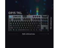 LOGITECH G915 TKL RGB Mechanical Linear 920-009520 - 573689 - zdjęcie 10